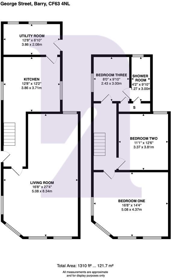 George Street, Barry floorplan
