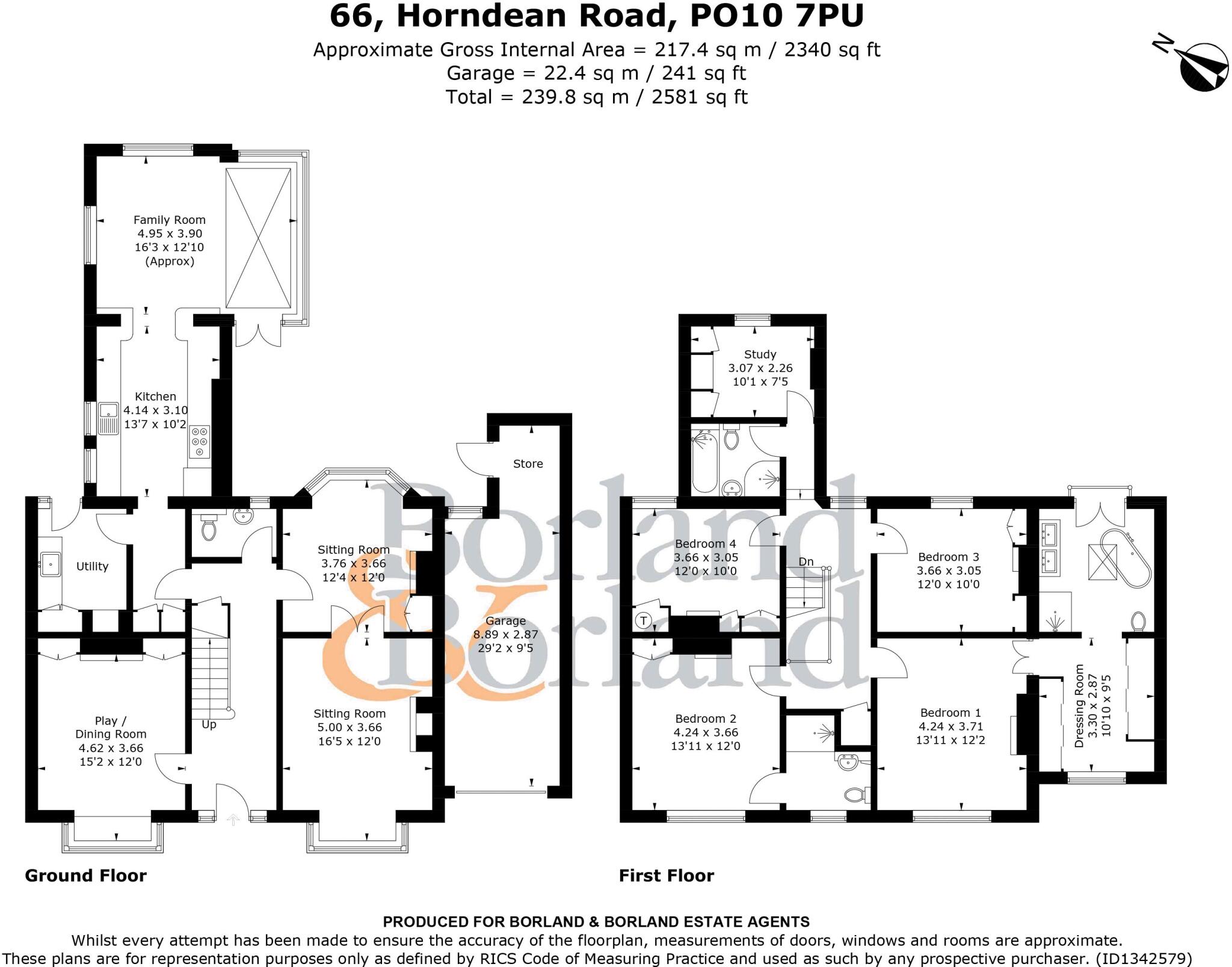 Horndean Road, Emsworth floorplan