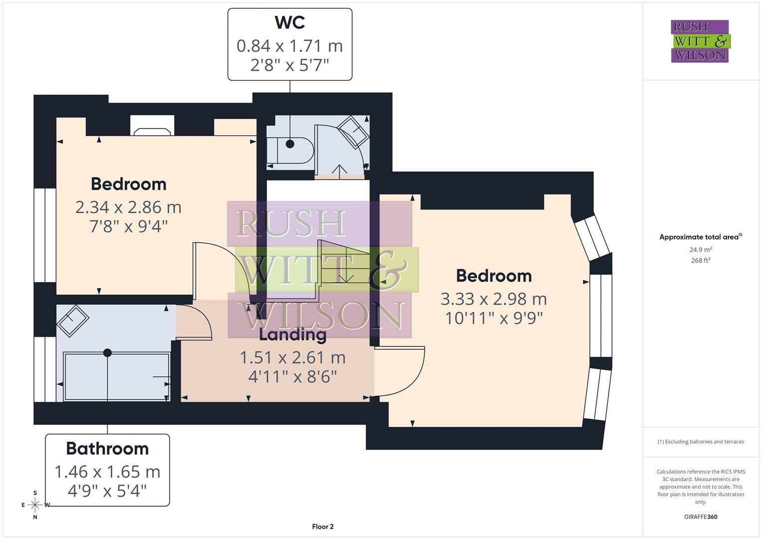 St. Marys Terrace, Hastings floorplan