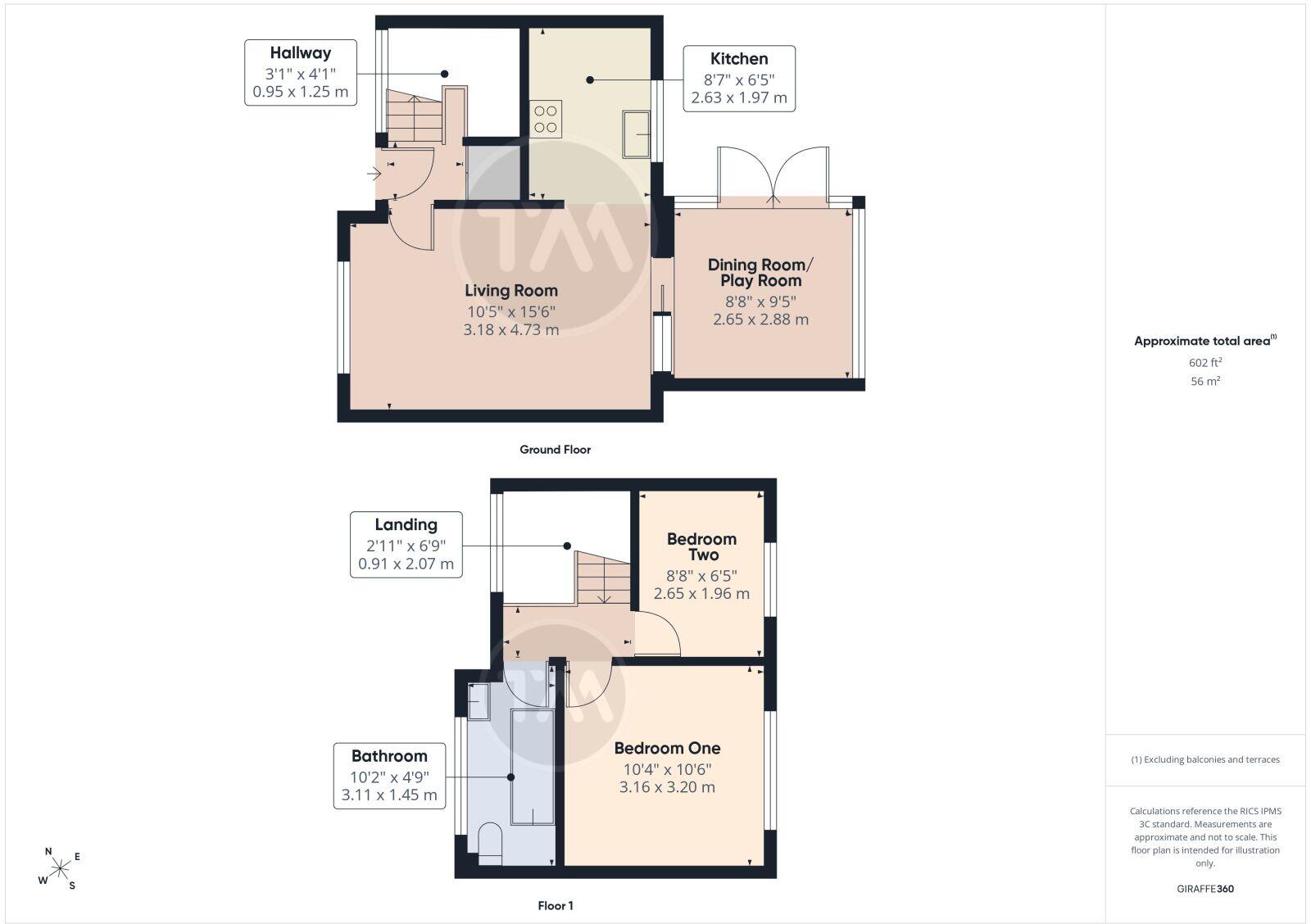 Bascraft Way, Godmanchester, Huntingdon, Cambridgeshire, PE29 floorplan