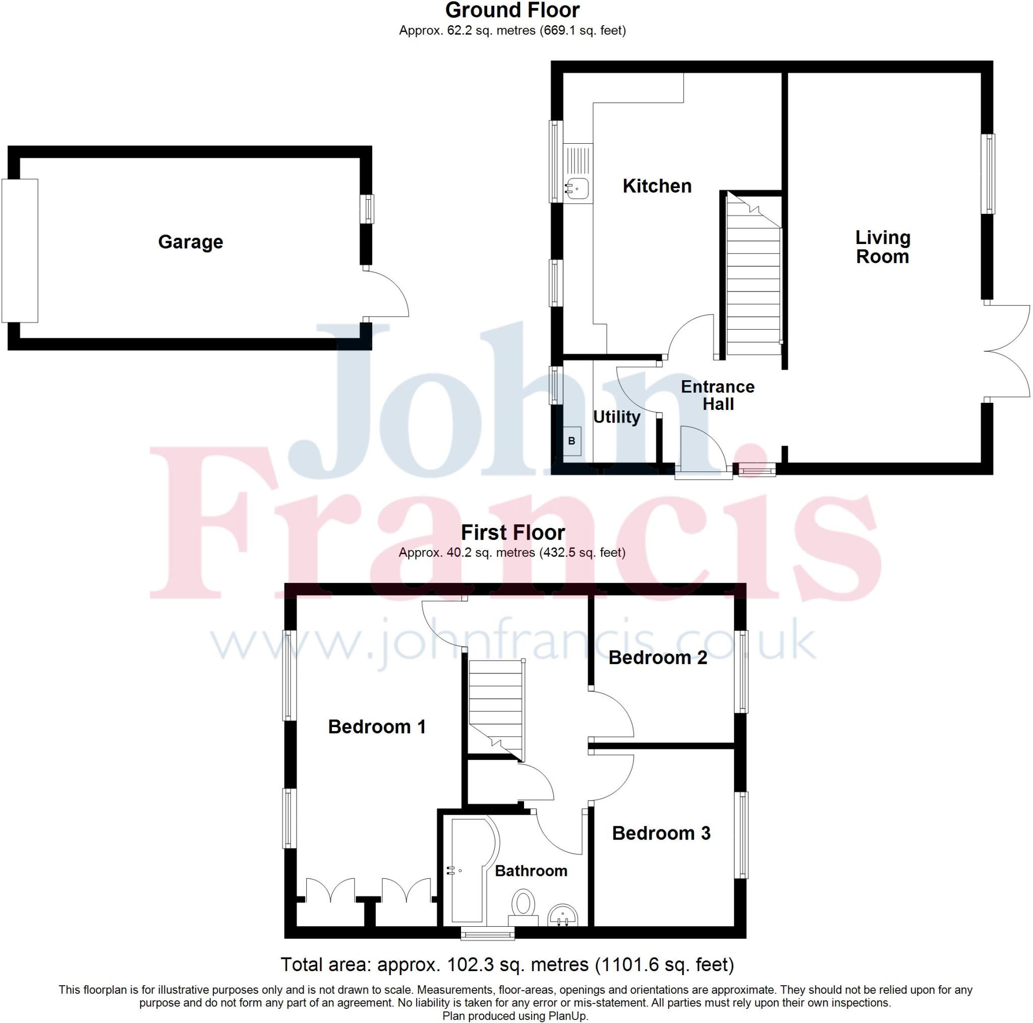 Fair Oakes, HAVERFORDWEST, Dyfed, SA61 floorplan