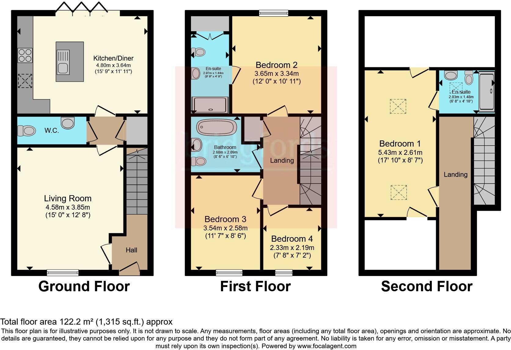 Nicholson Close, Macclesfield, Cheshire, SK10 floorplan