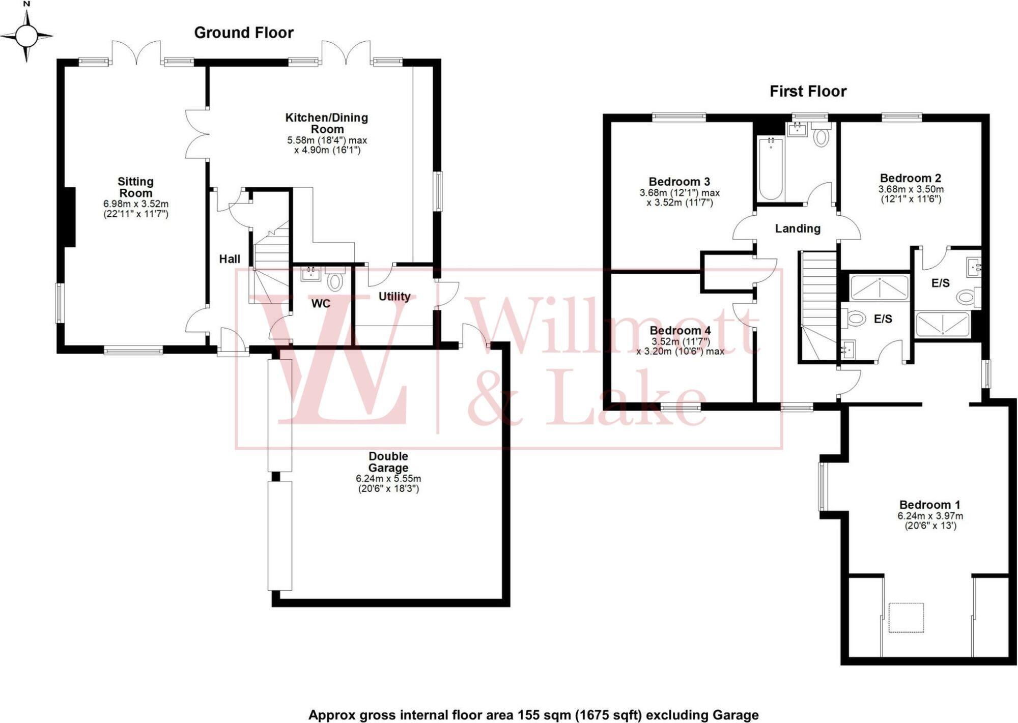 Bergham Close, Bishop's Stortford, CM23 floorplan