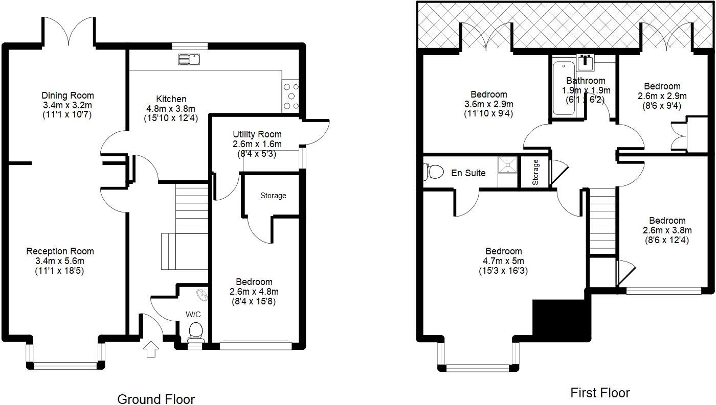 Bridgeways, Conduit Lane East, Hoddesdon, Hertfordshire floorplan
