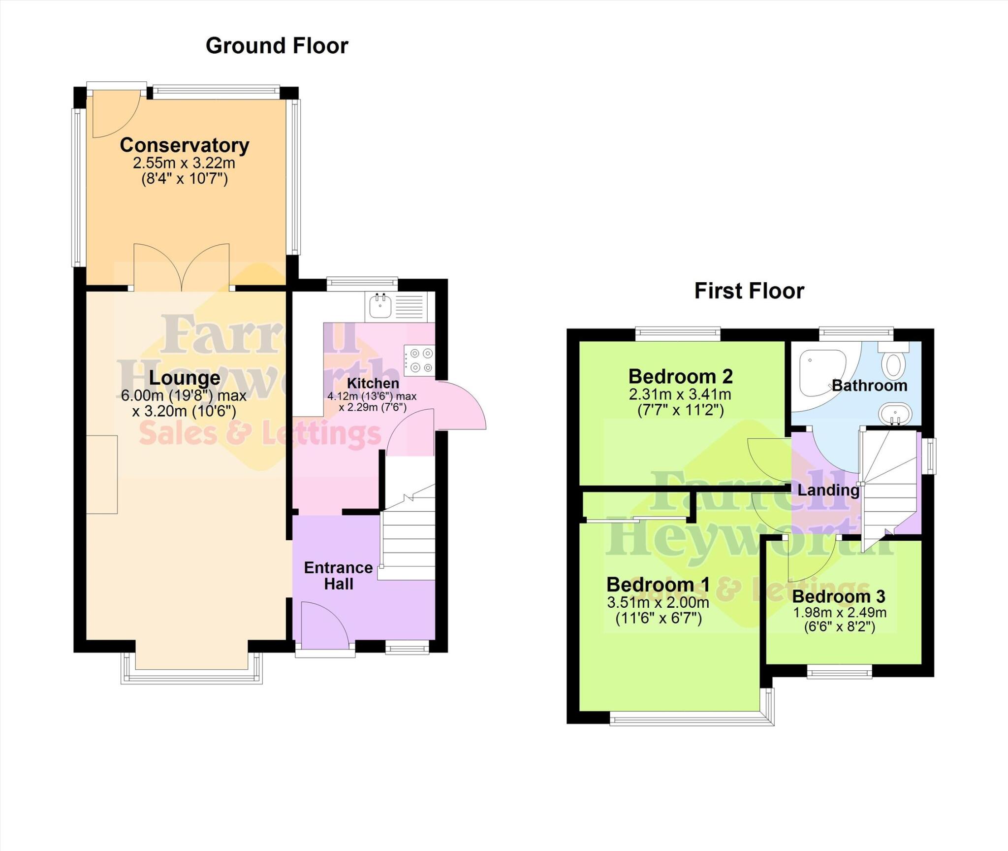Birklands Avenue, Morecambe floorplan