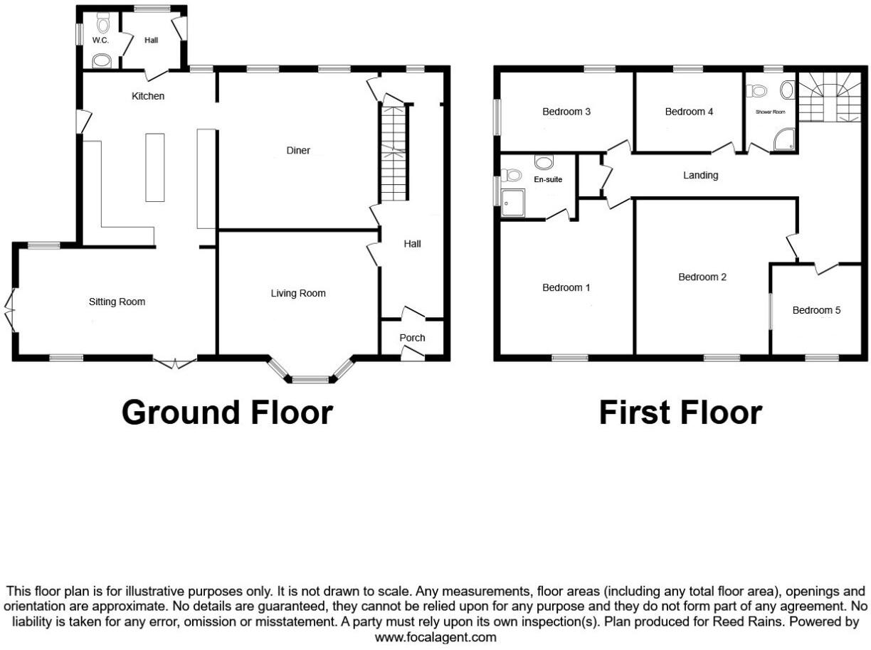 Millfield Road, Horbury, Wakefield, West Yorkshire, WF4 floorplan