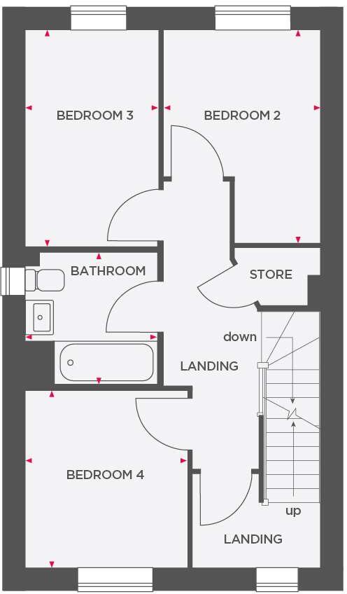 Off Great Stoke Way, Harry Stoke, 
Bristol,
BS34 floorplan