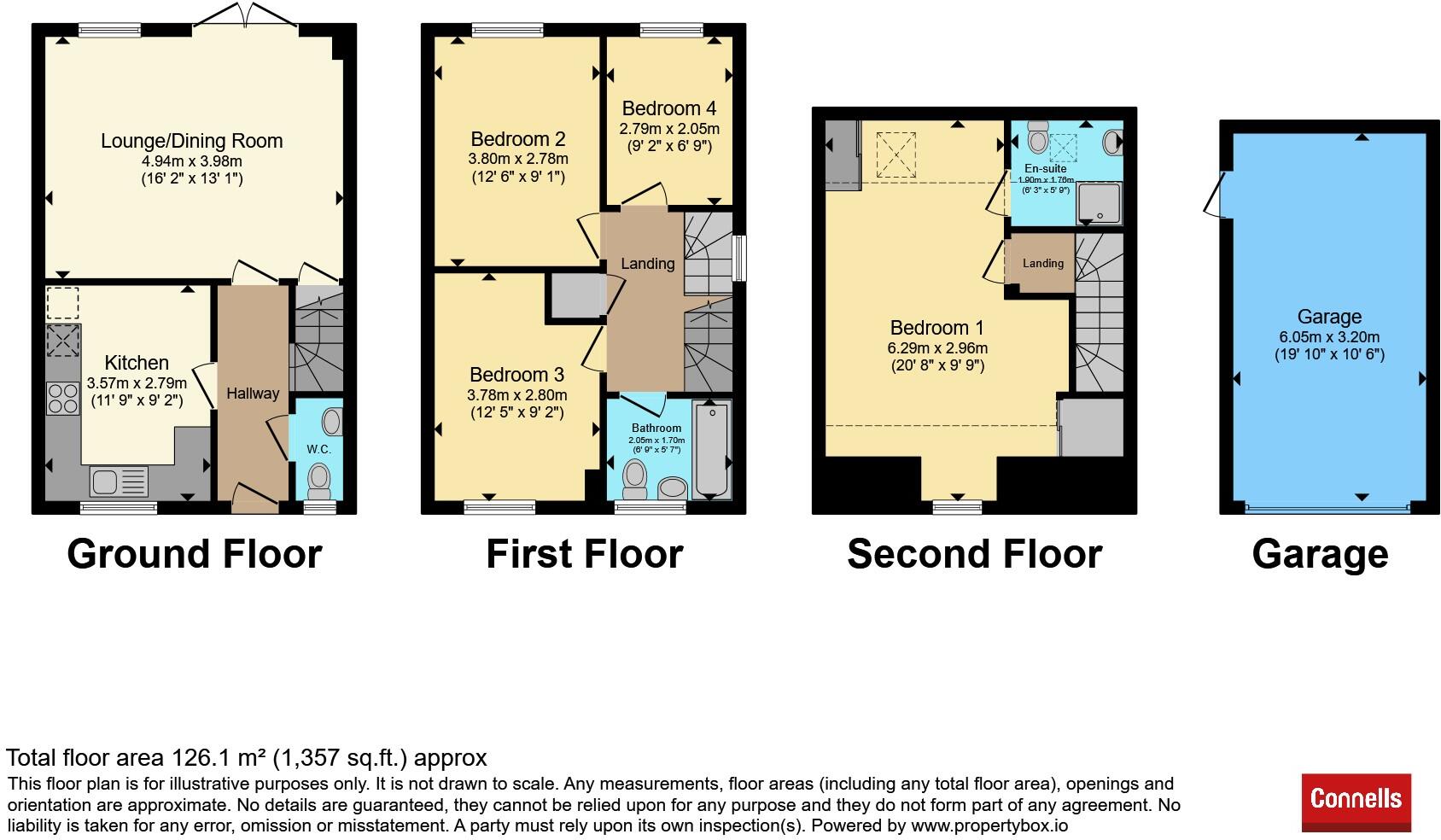 Springbrook Road, Nuneaton floorplan