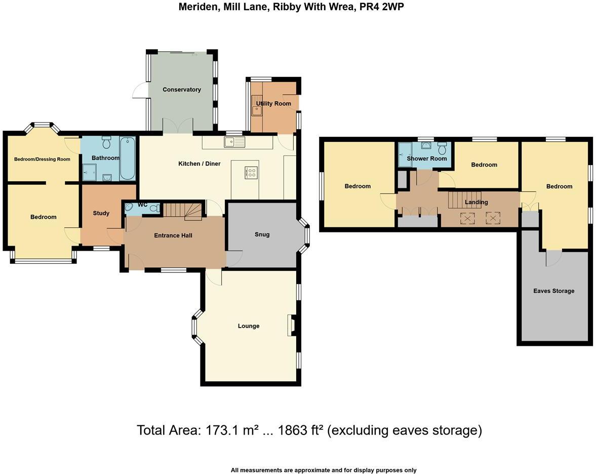 Mill Lane, Wrea Green floorplan
