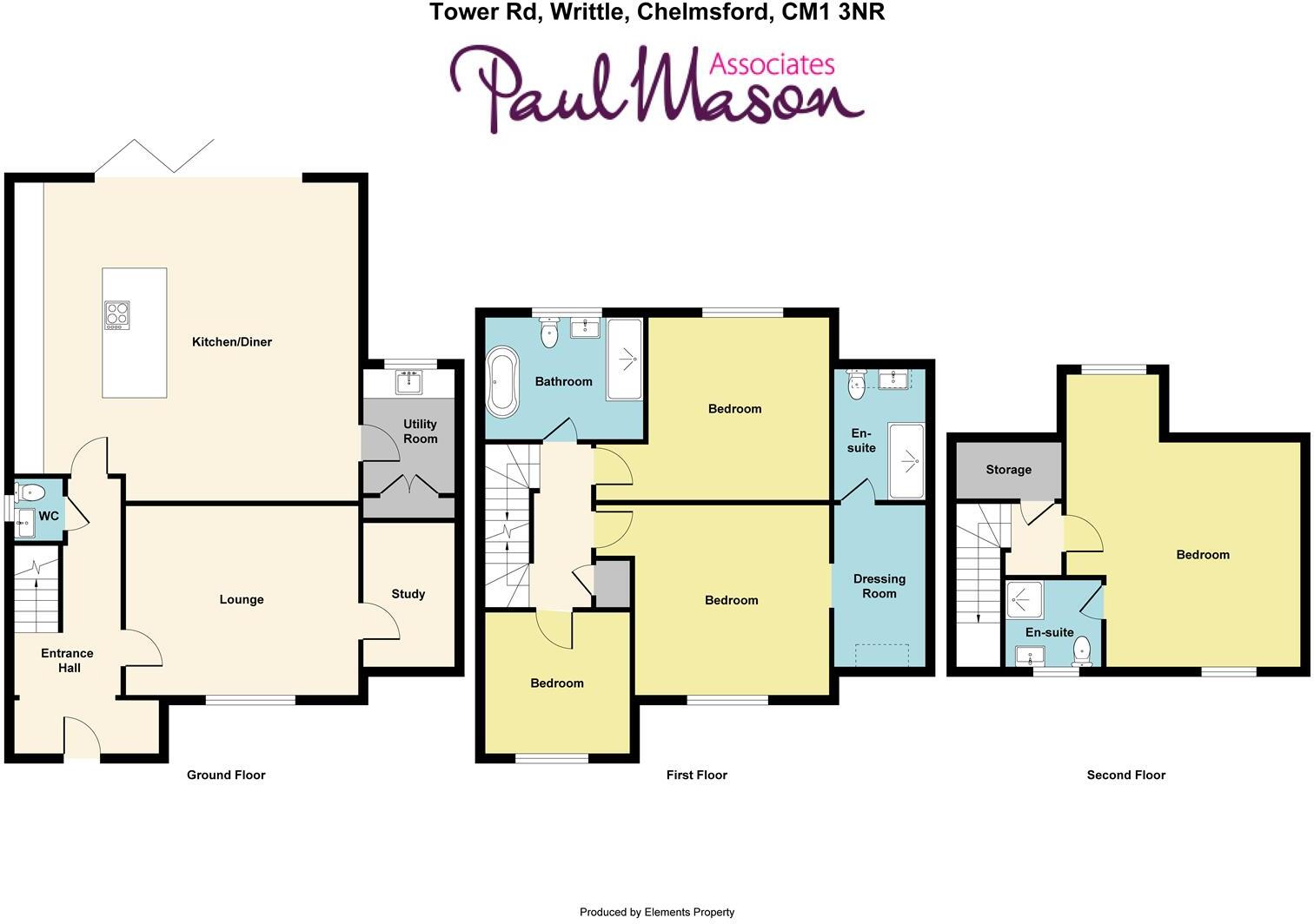 Tower Road, Writtle, Chelmsford floorplan