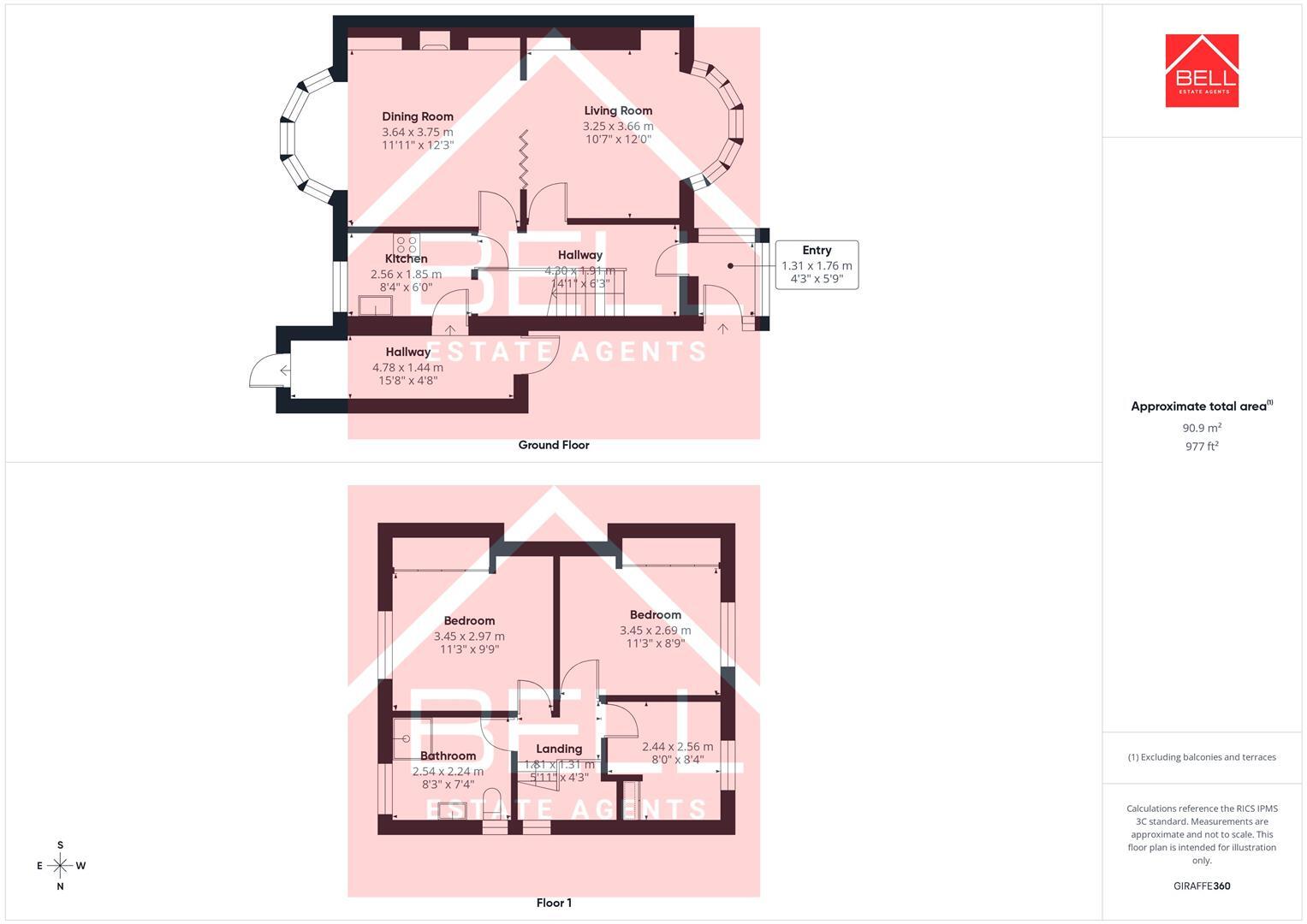 Glenbrooke Terrace, Low Fell floorplan