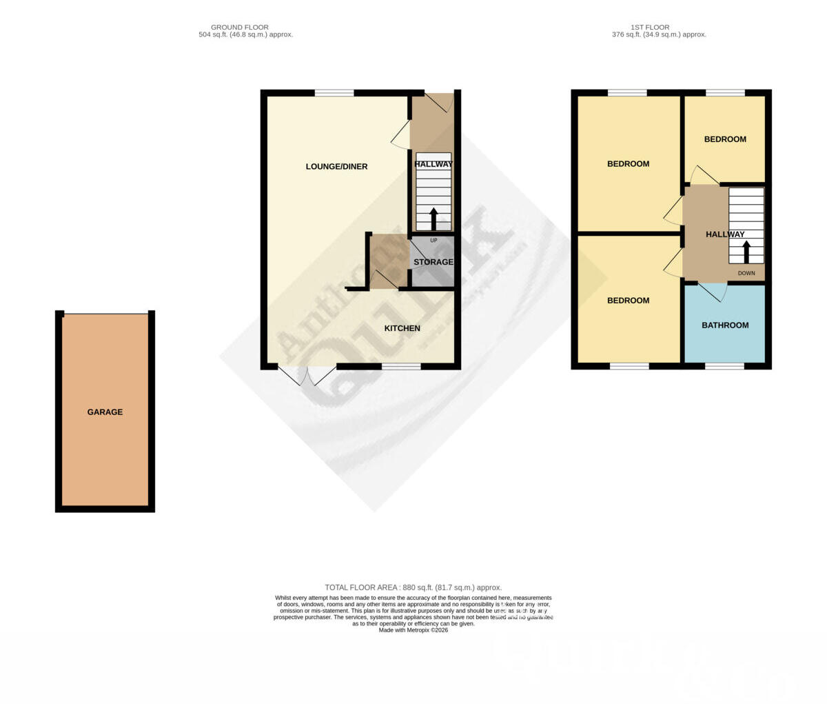 Point Road, Canvey Island, SS8 floorplan