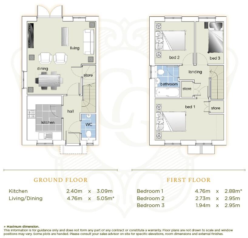 Cateswell Grove, Nossiter Croft, Hall Green, Birmingham floorplan