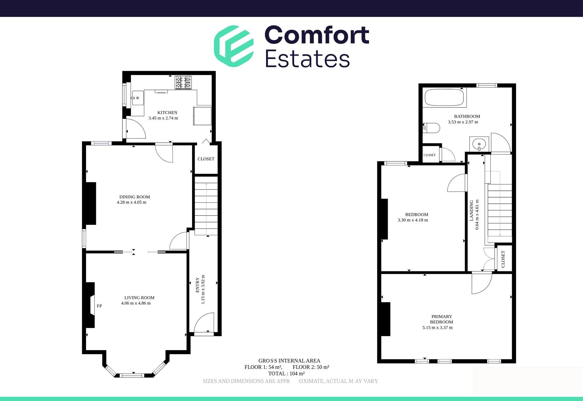 Curzon Street, Netherfield, NG4 floorplan