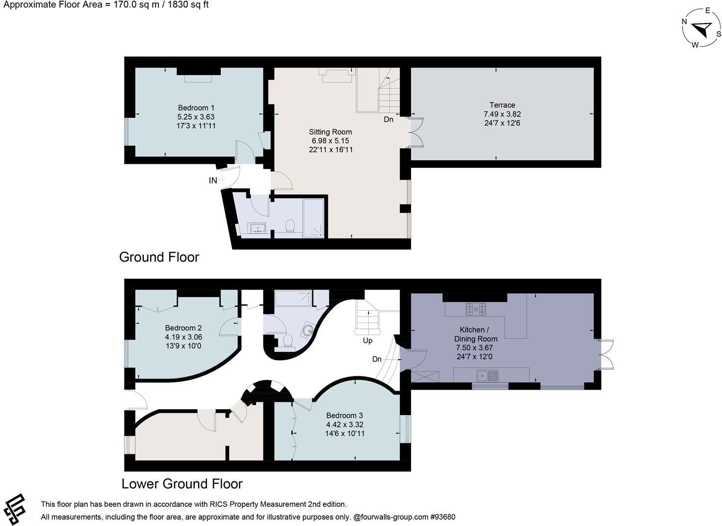 Gloucester Row, Clifton, Bristol, BS8 floorplan