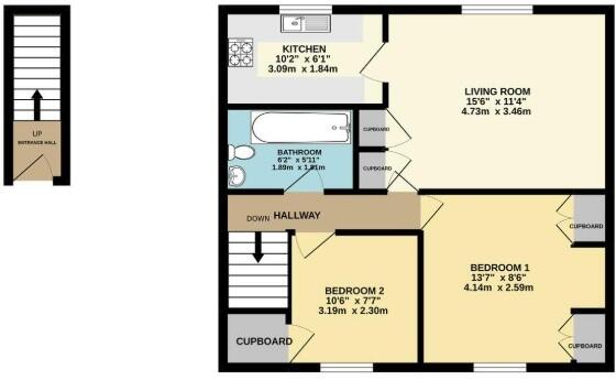 Brackendale, Hastings, East Sussex, TN35 floorplan