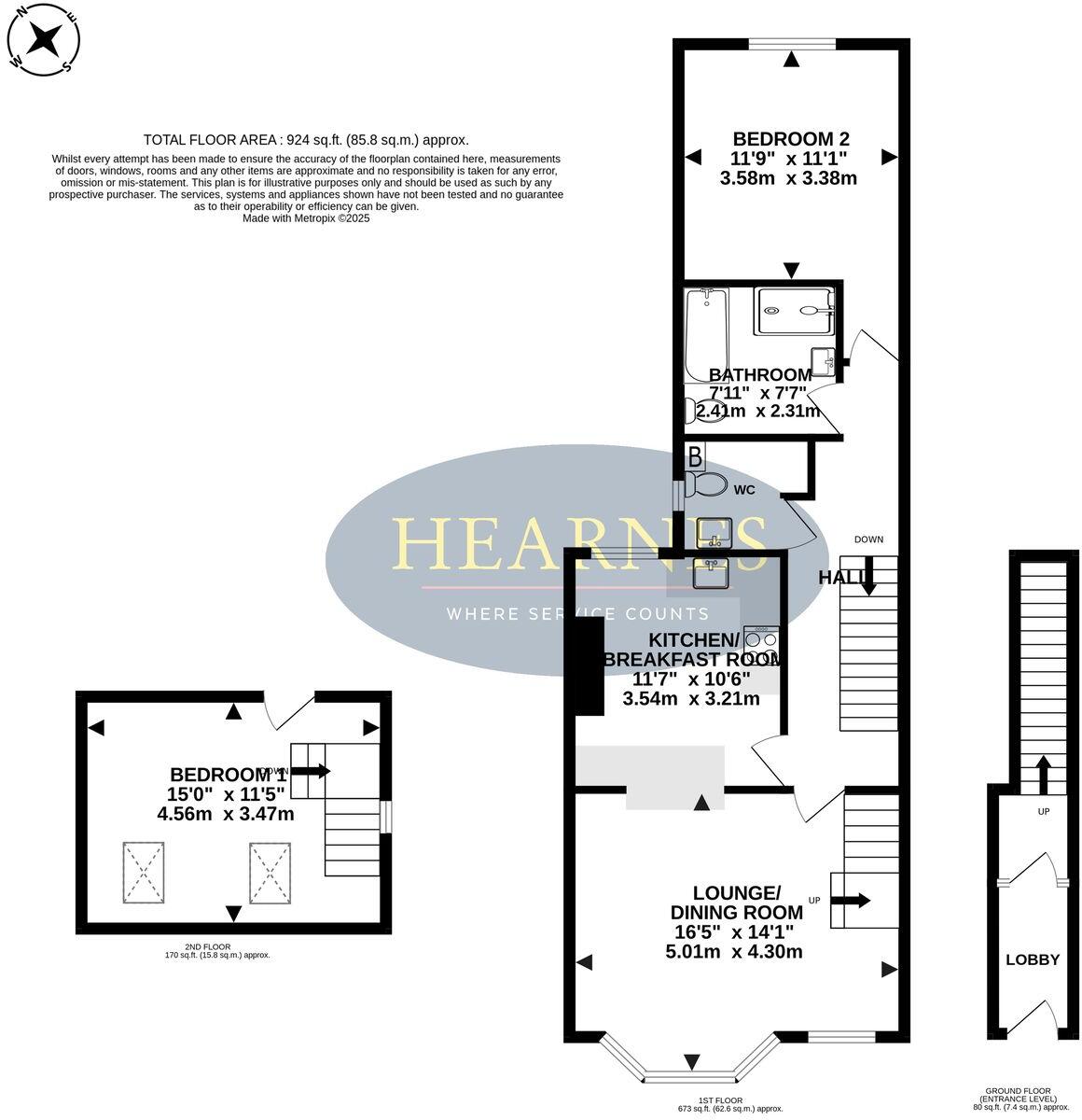 Sterte Esplanade, Poole, BH15 floorplan