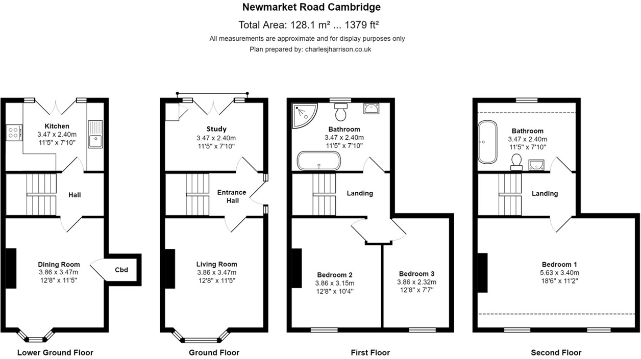 Newmarket Road, Cambridge floorplan