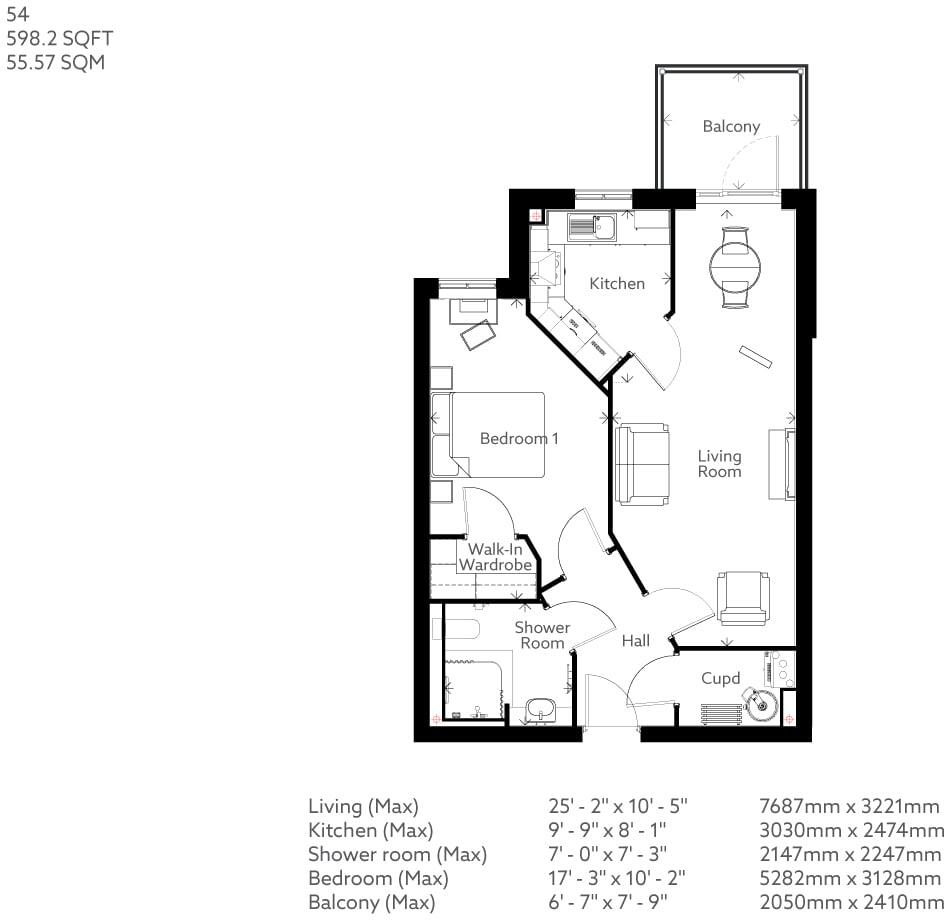 South Street, Taunton, Somerset, TA1 3GH floorplan