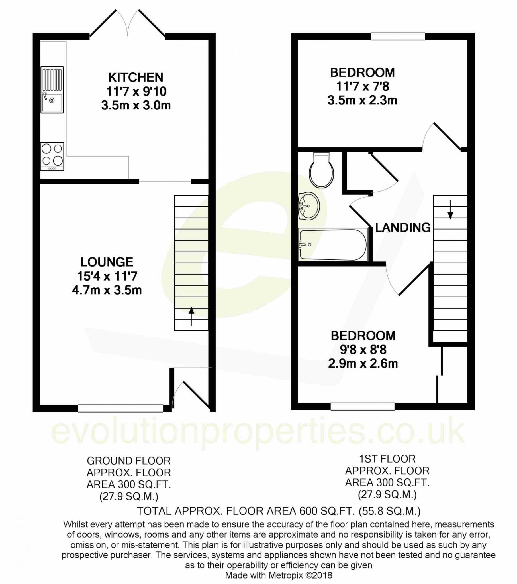 Falcon Way, Ashford, TN23 5UP floorplan