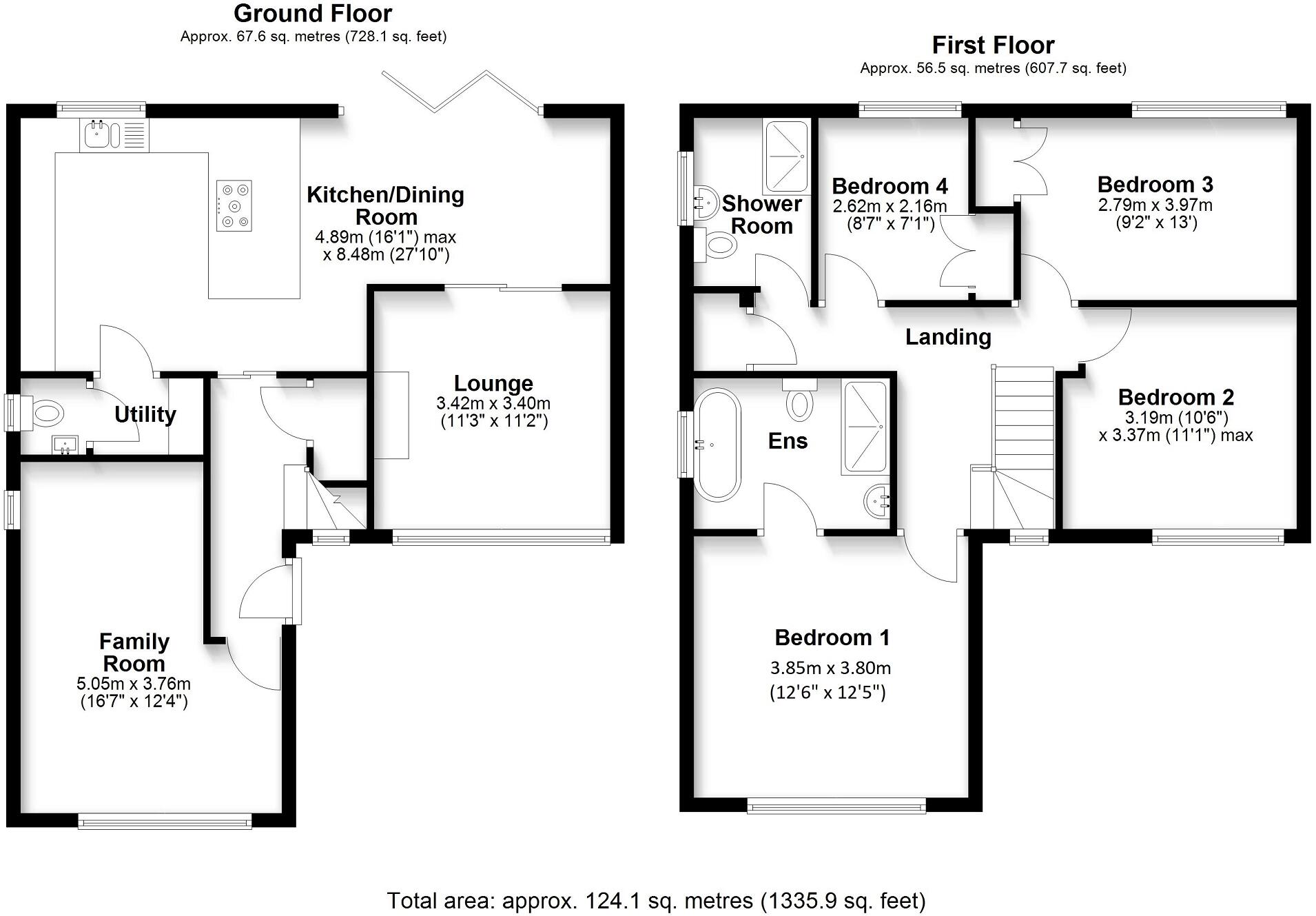 Longmeadow Drive, Dinas Powys, The Vale Of Glamorgan. CF64 4TB floorplan