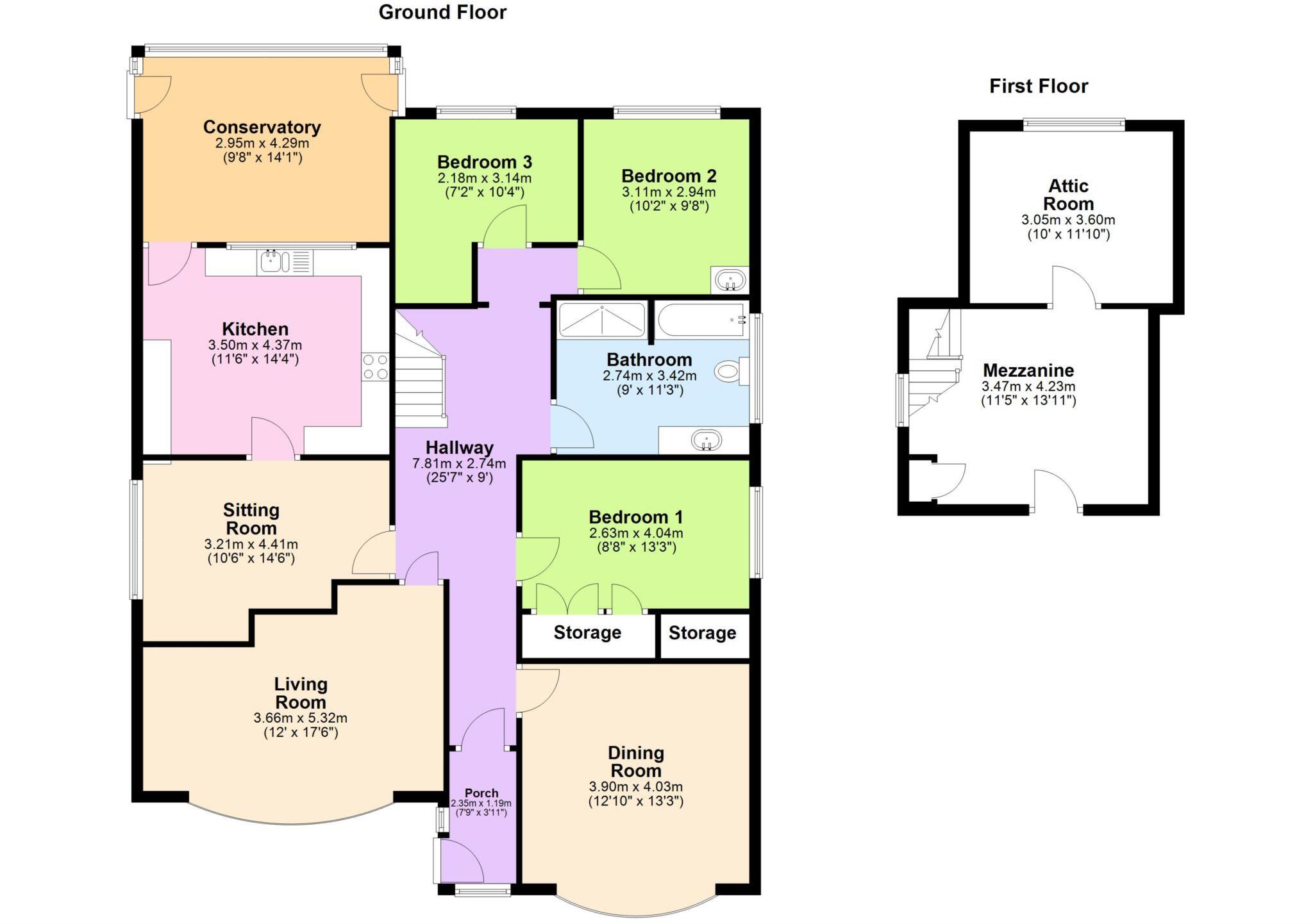 Old Lane, Rainford, St Helens floorplan
