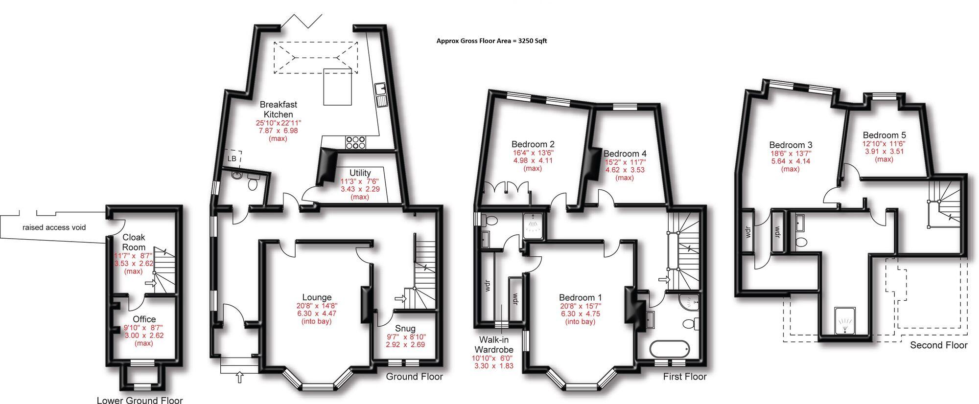 Broomfield Lane, Hale, WA15 floorplan