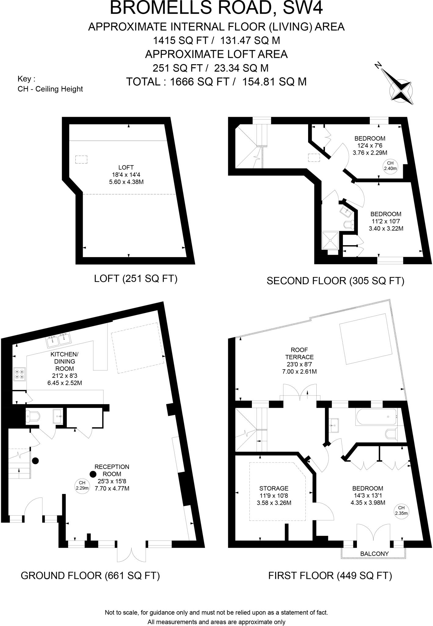 Bromells Road, SW4 floorplan