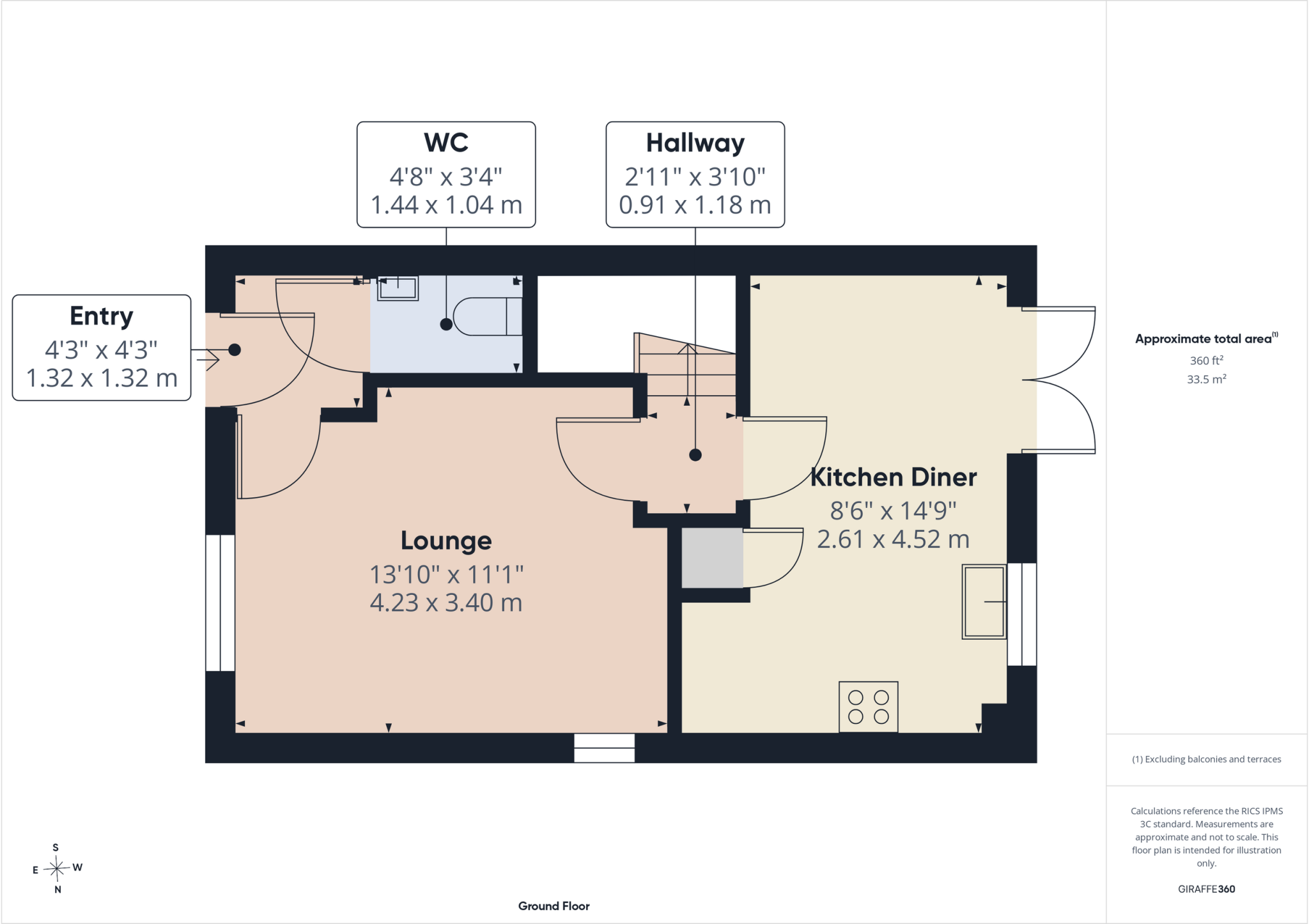 Balmoral Way, Hatton floorplan