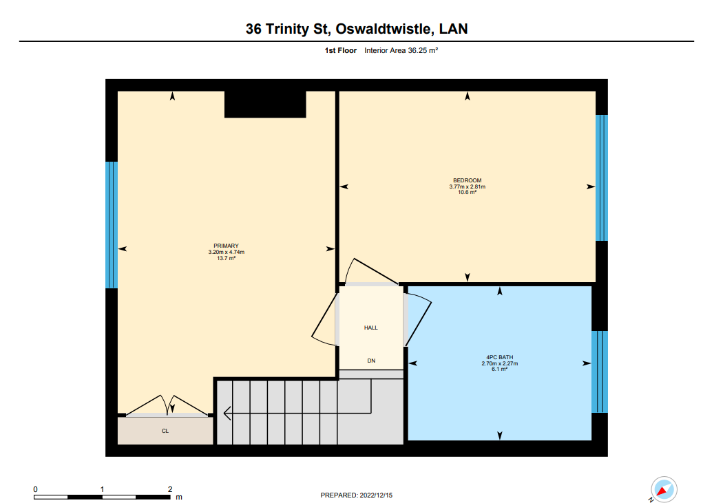 Trinity Street, Oswaldtwistle, BB5 floorplan