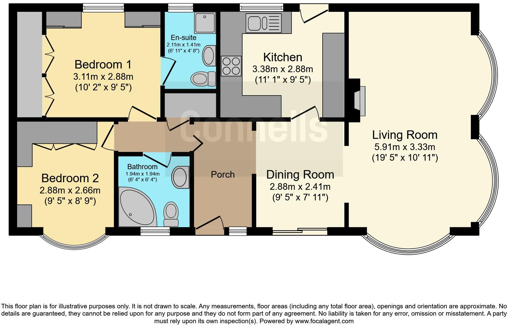 Heyford Leys, Upper Heyford, Bicester floorplan