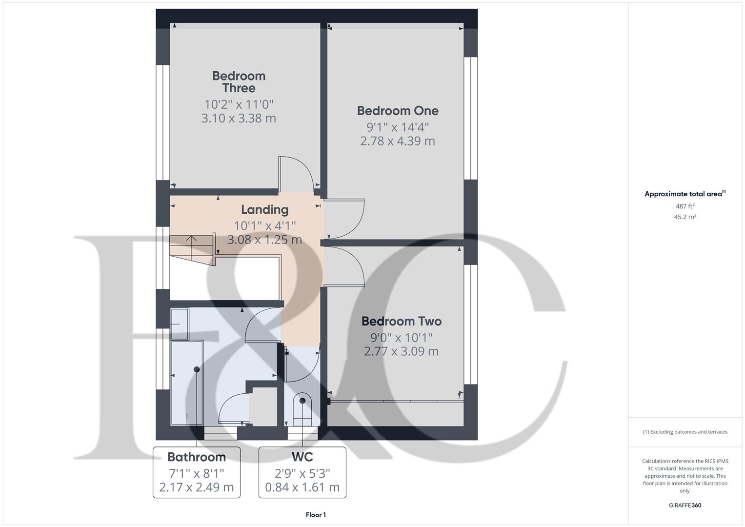 Broadway, Duffield, Belper, Derbyshire floorplan