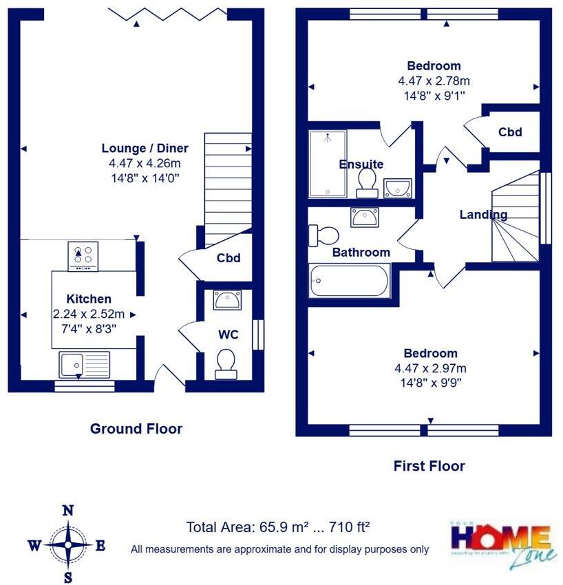 Forest View, Walkford floorplan