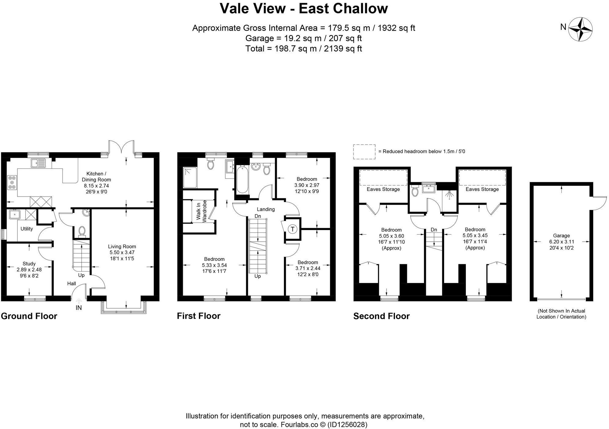 Vale View, East Challow, OX12 floorplan