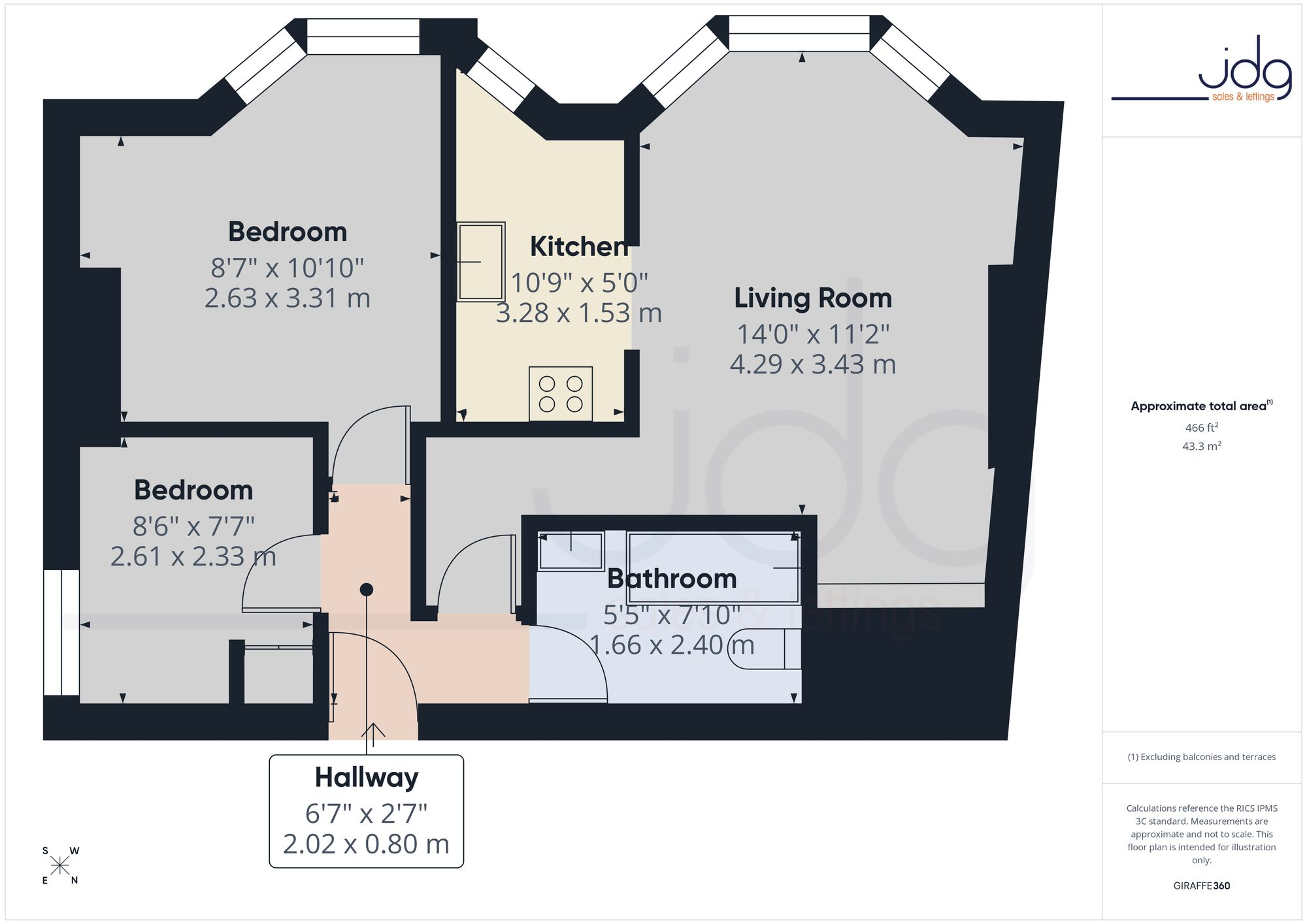 Marine Road West, Morecambe, LA3 floorplan