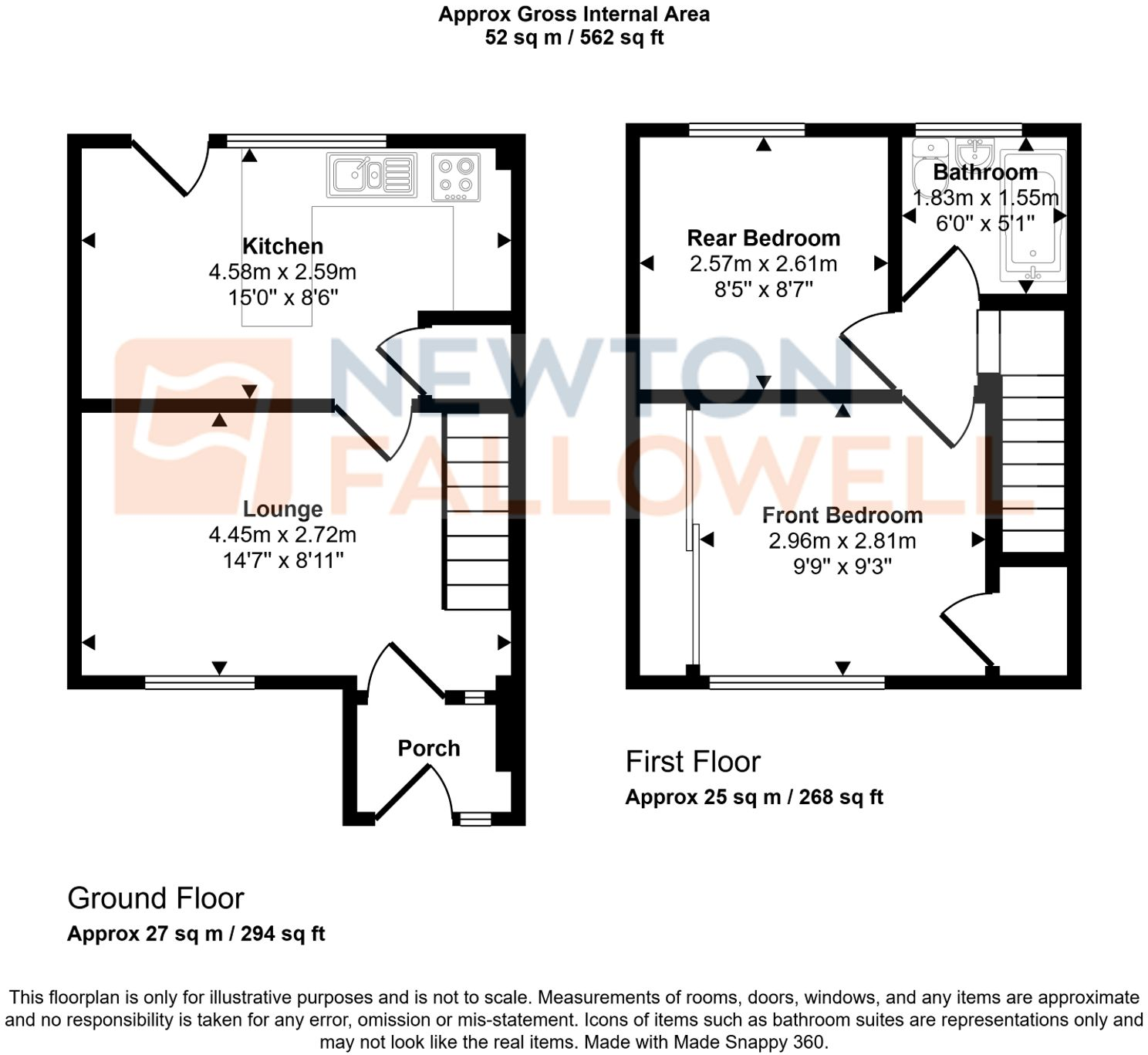 Ashmore Crescent, Broseley, TF12 floorplan