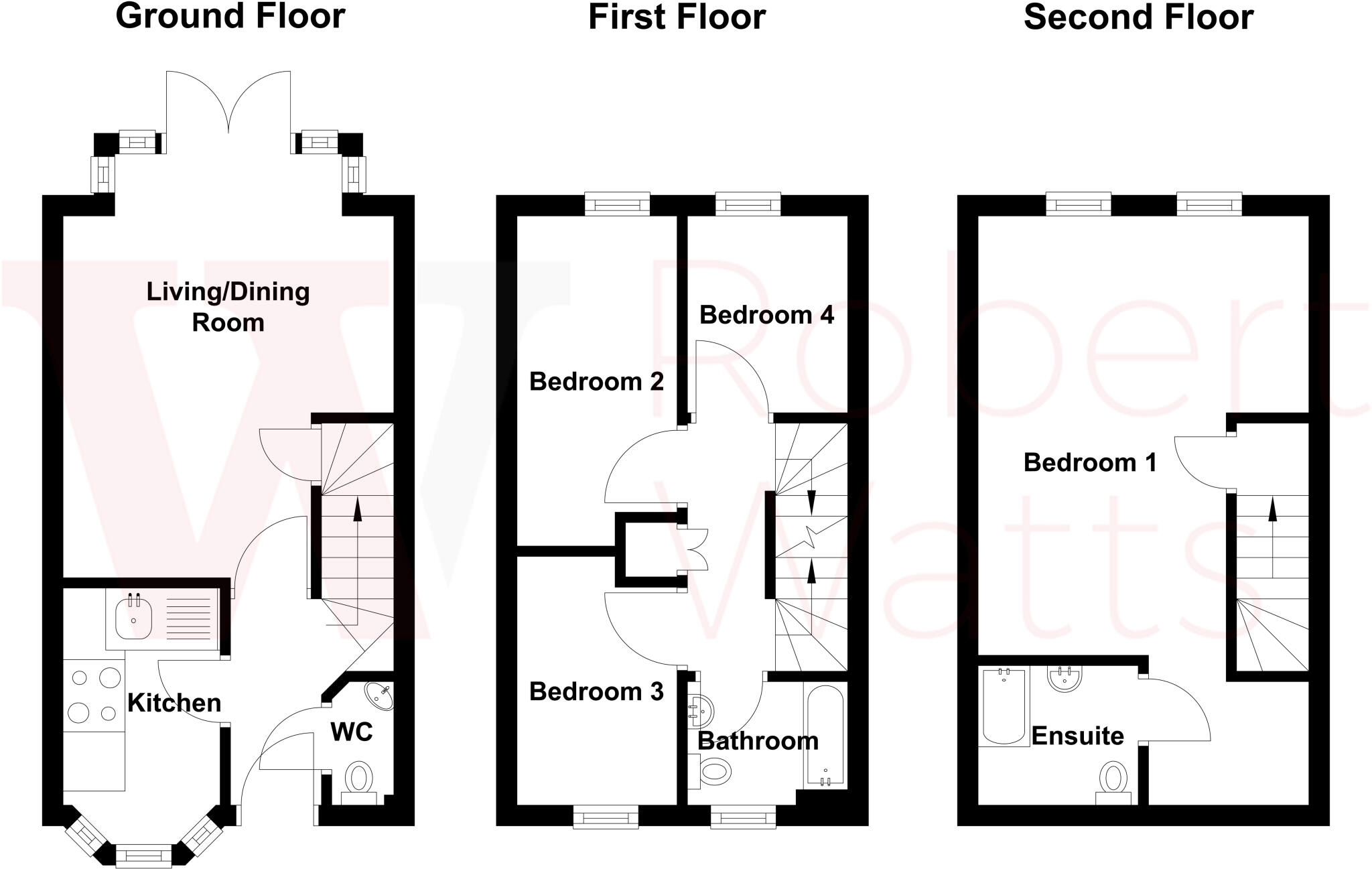 Ridge Lane, Birkenshaw, Bradford, West Yorkshire, BD11 floorplan