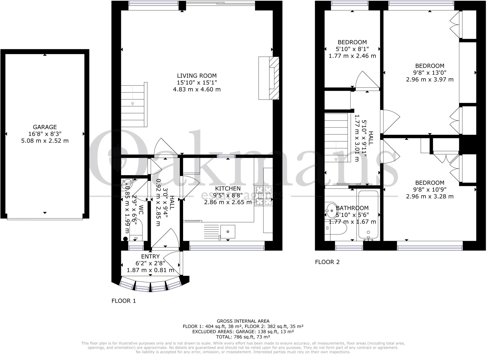 Watkins Gardens, Birmingham, B31 floorplan