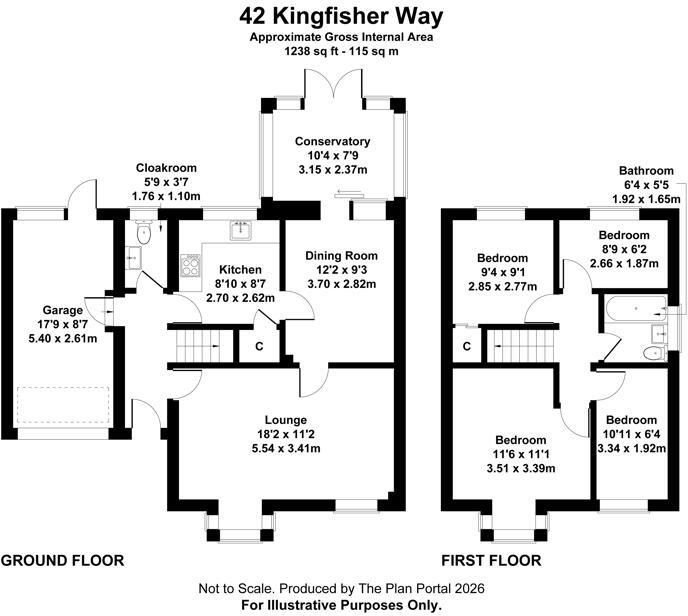 Kingfisher Way, Mudeford  floorplan