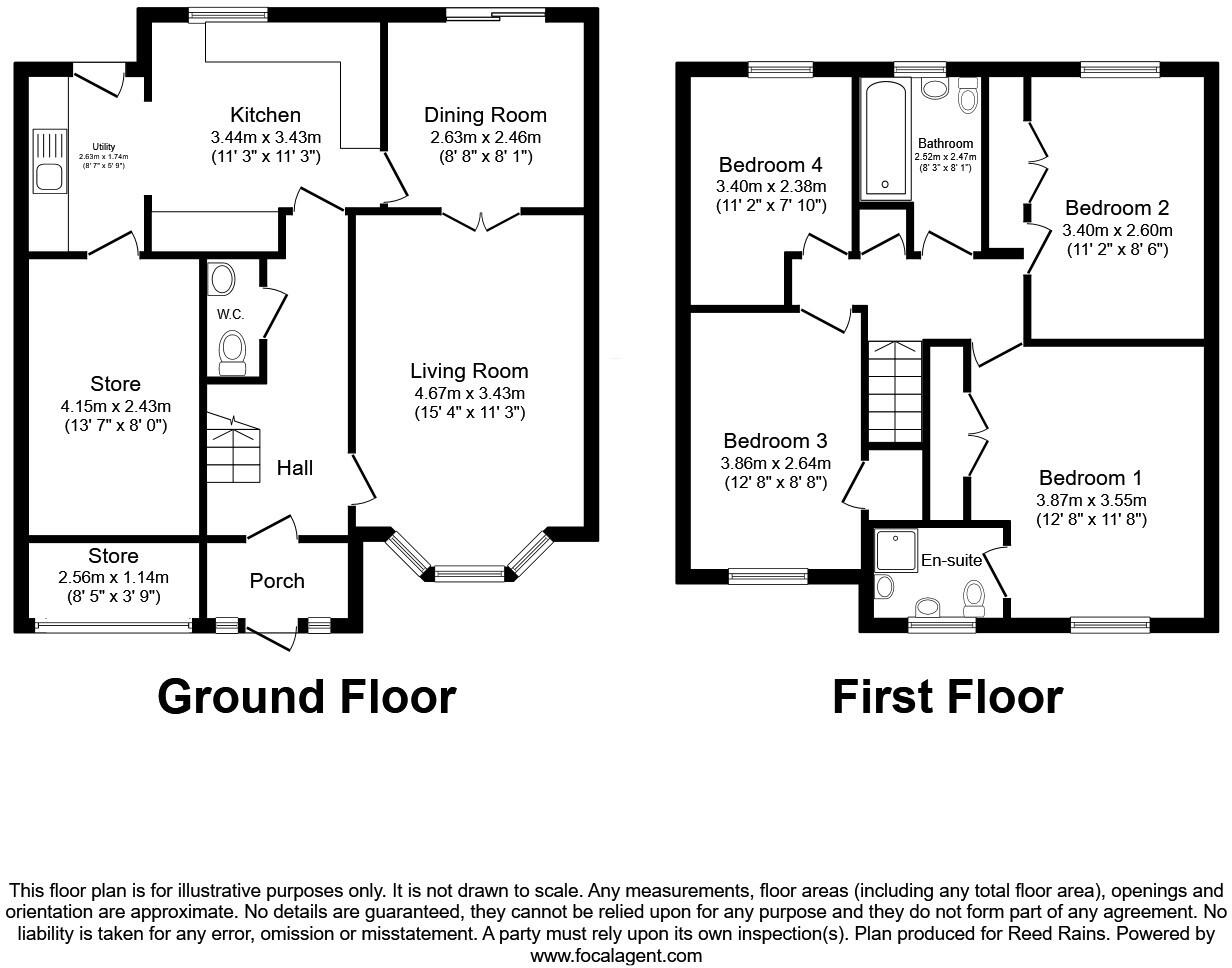 St. Thomas Gardens, Bradley, Huddersfield, West Yorkshire, HD2 floorplan