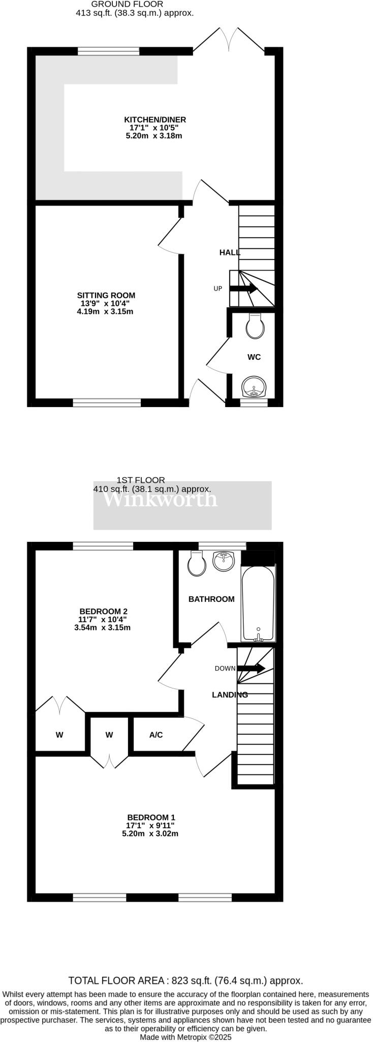 The Mallows Walk, Brooke, Norwich, Norfolk, NR15 floorplan
