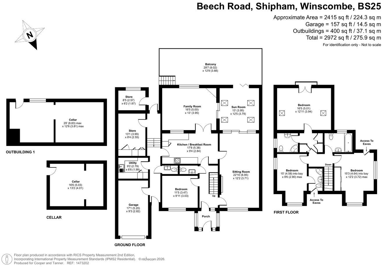 Beech Road, Shipham, BS25 floorplan