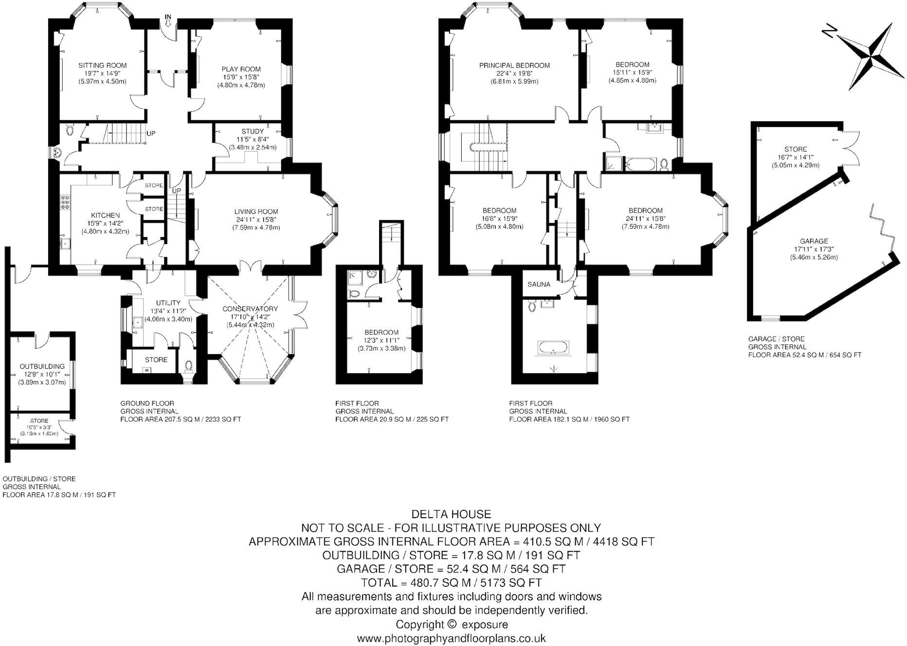 Delta House, 16 Carberry Road, Inveresk, Musselburgh floorplan