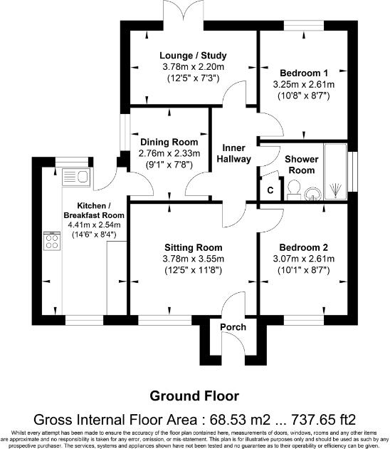 Fairford Crescent, Swindon, SN25 floorplan
