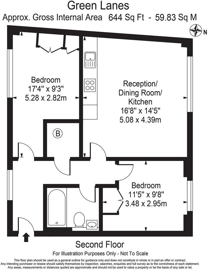 Frobisher Road, Hornsey floorplan