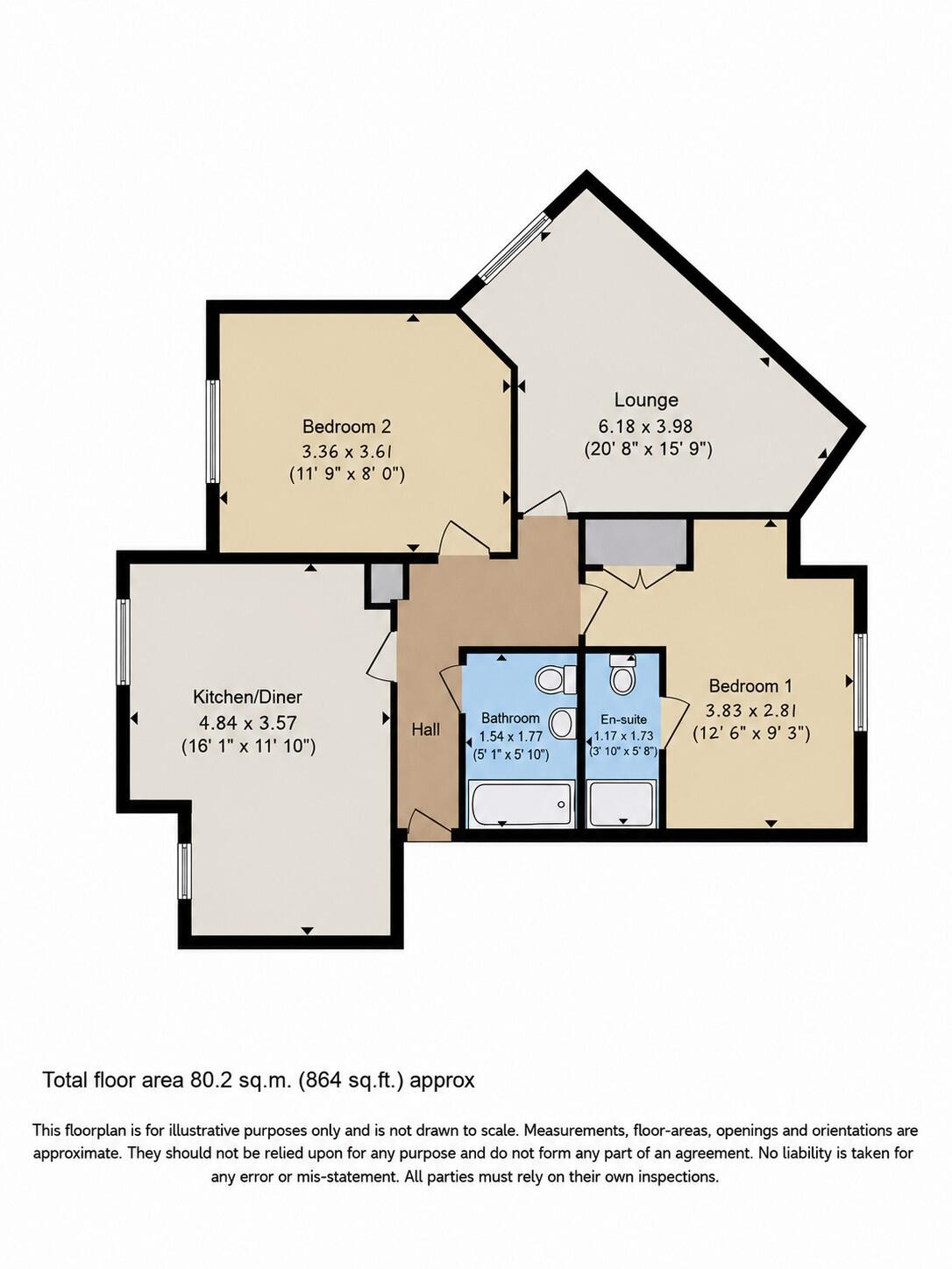 Tristram Close, Yeovil, BA21 floorplan