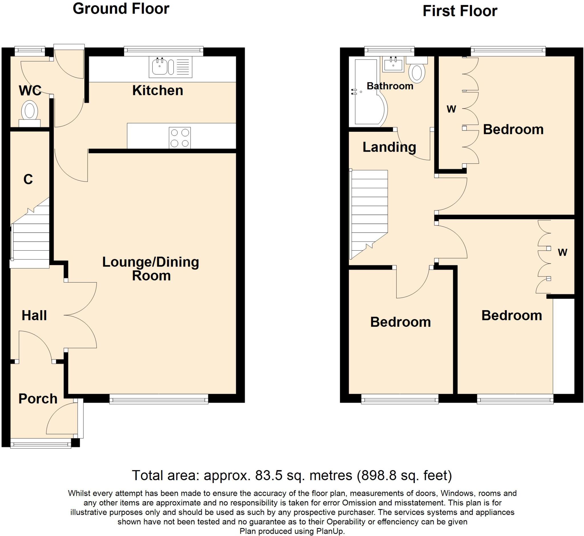 Fairview Drive, Broadstone, Dorset, BH18 floorplan