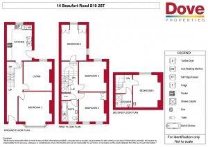 14 Beaufort Road, Broomhill floorplan