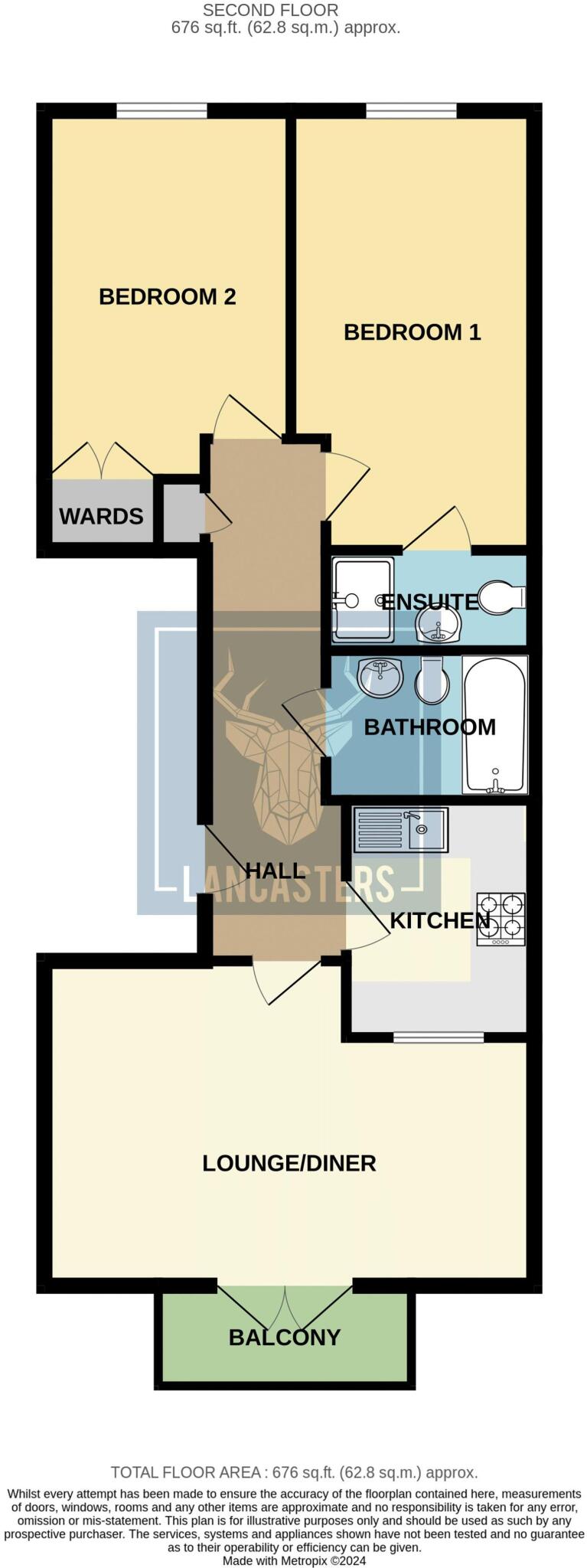 Arctic Road, Cowes, PO31 floorplan