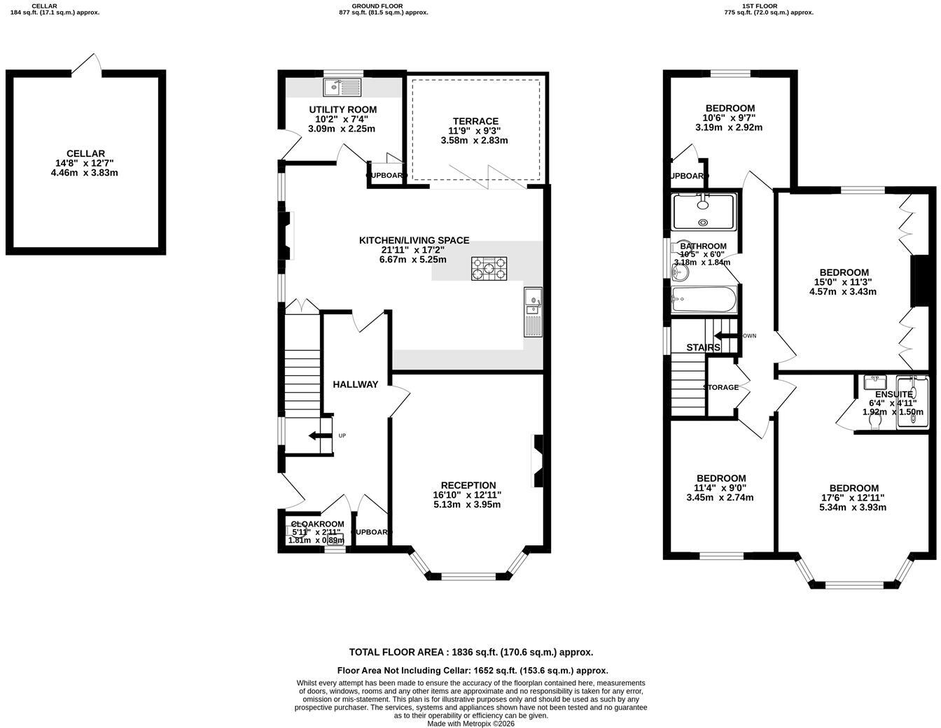 Hill View | Henleaze floorplan